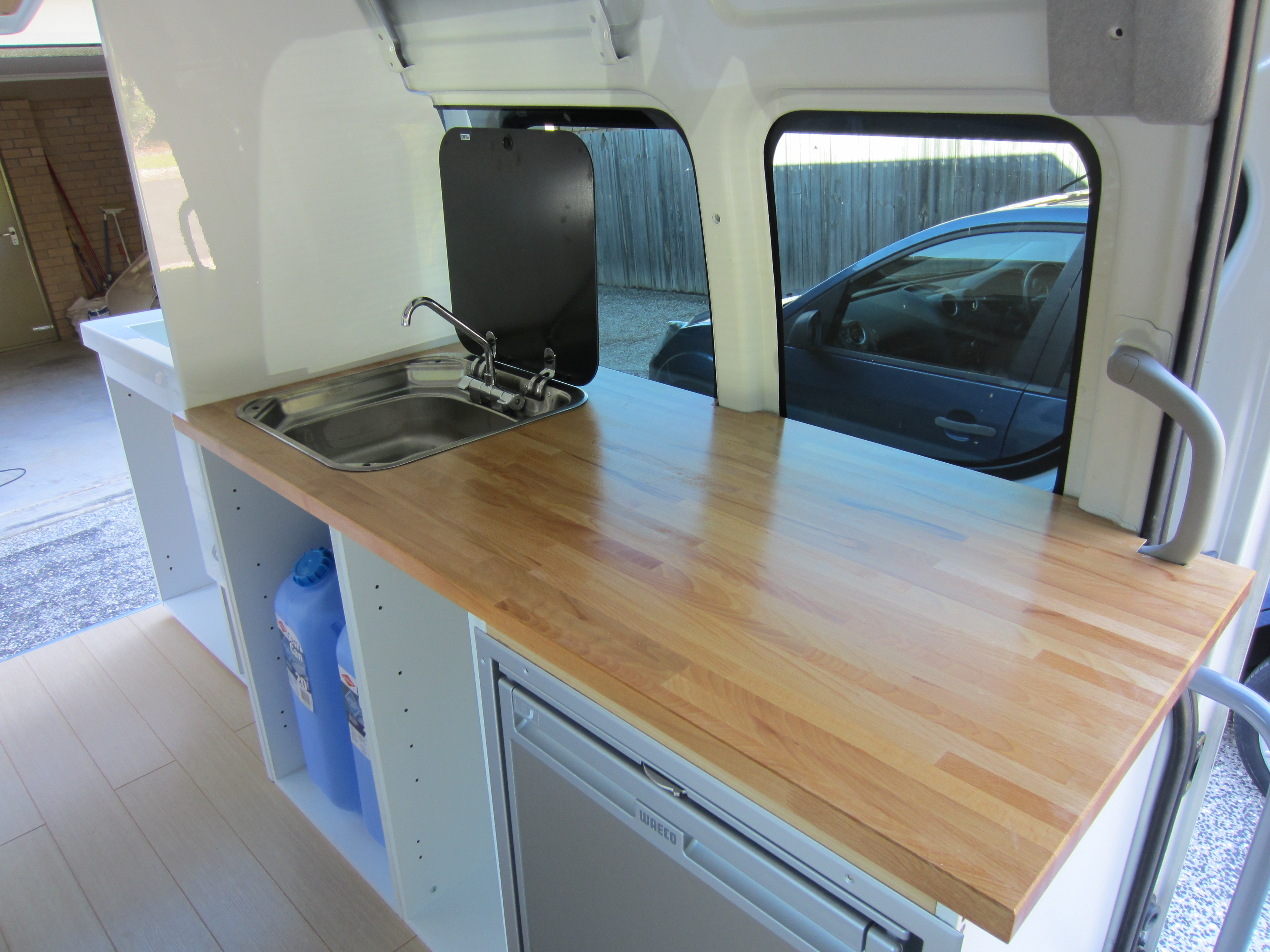 Campervan Kitchen And Cabinets The Campervan Converts